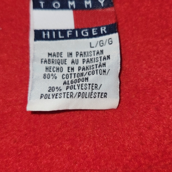 VINTAGE TOMMY HILFIGER WOMENS SIZE LARGE TOMMY FRONT HILFIGER BACK SUPER COOL! - Picture 15 of 16